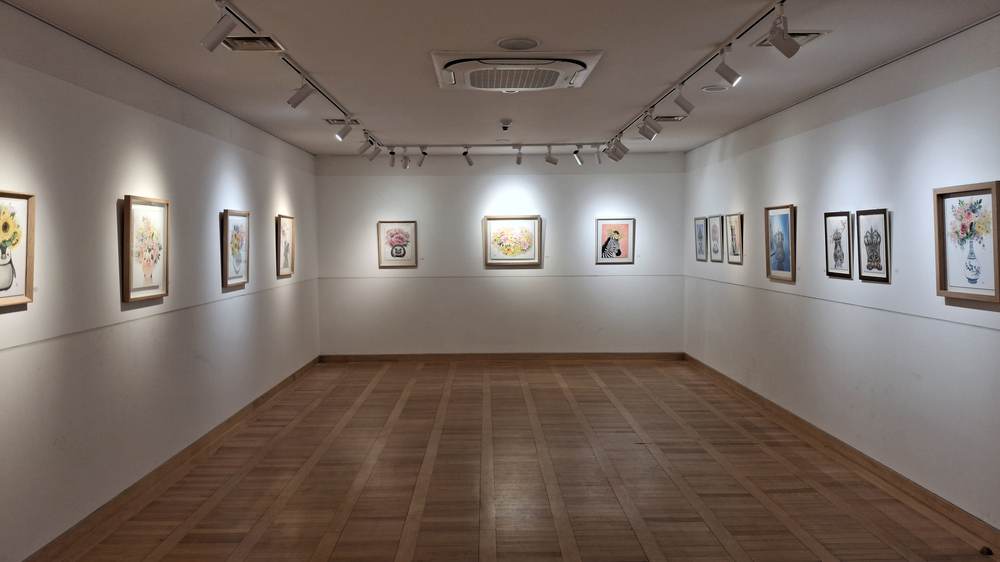 전시장 중앙 전경